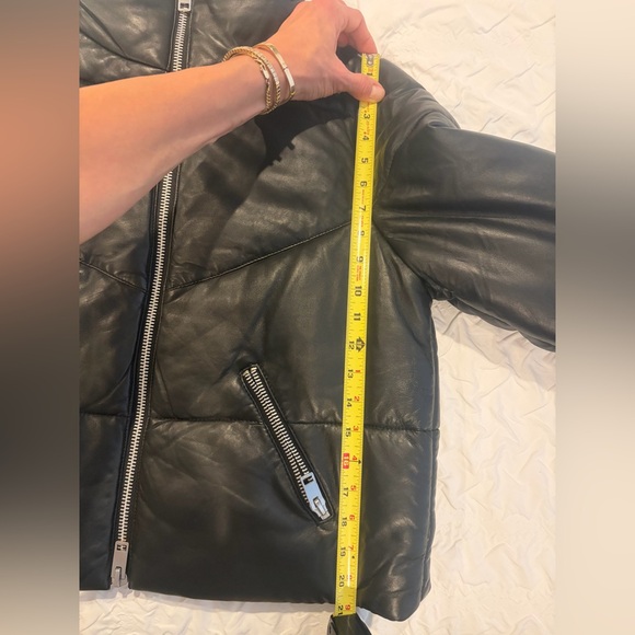 Walter Baker Black Puffer Jacket - Picture 6 of 8